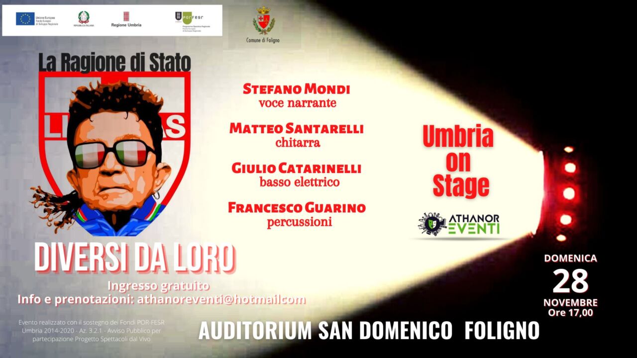 “Umbria on stage”, al via la nuova stagione di spettacoli teatrali e musicali