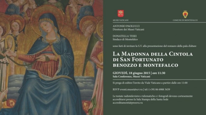 madonna della cintola montefalco locandina
