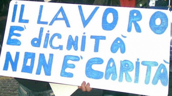 Giunta comunale approva progetto Dignità e lavoro