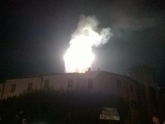 Sant'Eraclio, il saluto di Re Carnevale