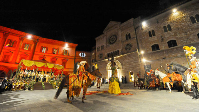 Quintana Foligno, stasera c’è la Giostra della Sfida