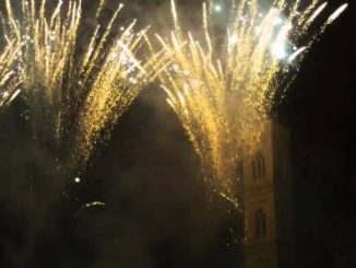 Luce Barocca alla Quintana di Foligno, spettacolo pirotecnico beneficenza