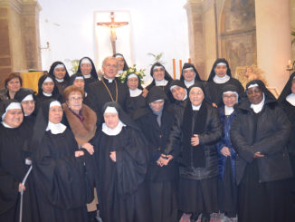 Benedettine Celestine di Castel Ritaldi, professione solenne di suor Marianna Gorecho