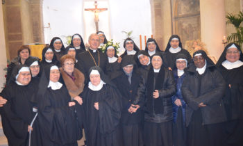 Benedettine Celestine di Castel Ritaldi, professione solenne di suor Marianna Gorecho