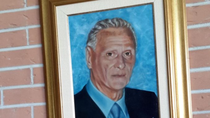 La “parete dei giusti”all’ospedale di Foligno comincia con un quadro su “Gigino”