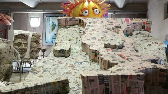 Carnevale dei ragazzi di Sant'Eraclio omaggia i cento anni del Giro d'Italia