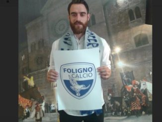 Foligno calcio, nuovo stemma e ingaggiato Leonardo Agostini