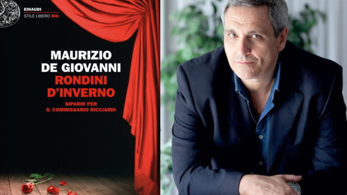 Giallo a Foligno ma col romanzo di Maurizio De Giovanni Rondini d'inverno