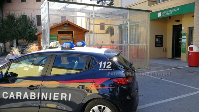Assalto al bancomat di Vescia, banditi in fuga con bottino