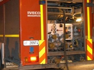 Incendio nella notte a Foligno, a fuoco cantina, evacuata palazzina