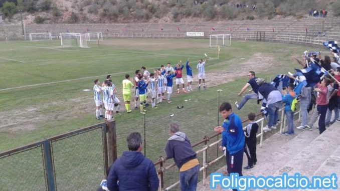 Foligno calcio batte l'Assisi fuori casa, 3 a 0 a favore dei Falchetti