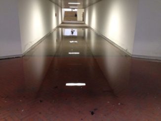 Maltempo Foligno, allagamento sottopasso del Plateatico