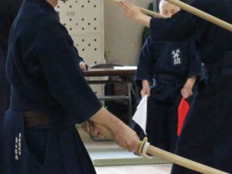 Arte marziale della spada del kenjutsu al Palasport di Foligno