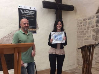 Premio per La Pace a Francesca Brufani e targa d'onore a operatore di pace