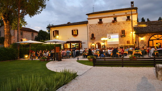 Primo compleanno di Athena a cena con gli autori, Caminetto di Campello
