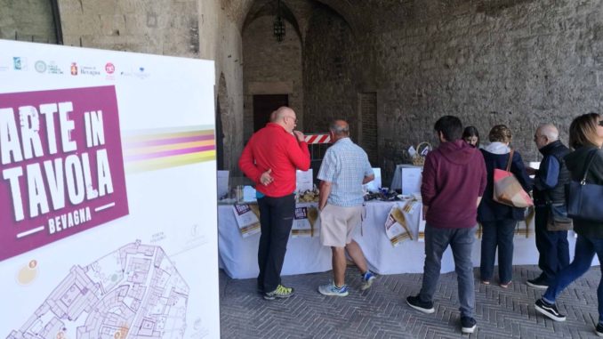 Arte in tavola enogastronomia, arte e cultura a Bevagna