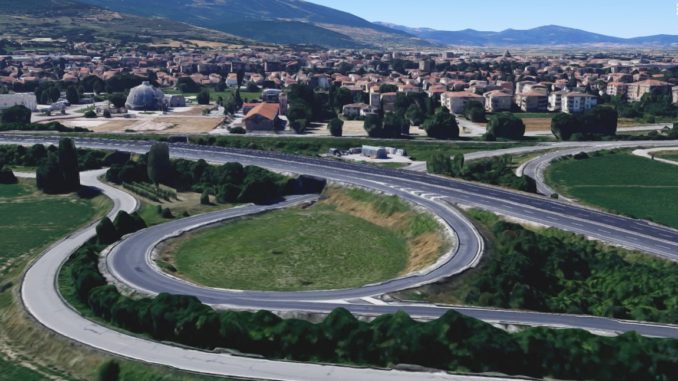 Giovedì 2 maggio cantiere stradale sulla Flaminia a Foligno, svincolo nord, innesto Centrale Umbra Giovedì 2 maggio cantiere stradale sulla Flaminia a Foligno, svincolo nord, innesto Centrale Umbra