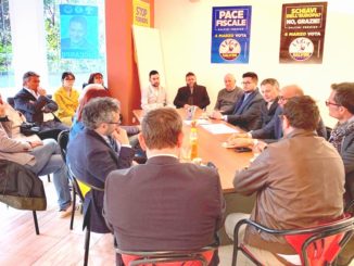 Stefano Zuccarini Sindaco centrodestra incontra Confindustria a Foligno