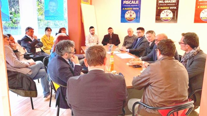 Stefano Zuccarini Sindaco centrodestra incontra Confindustria a Foligno