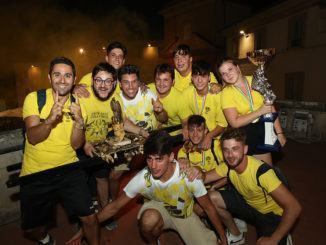 Corsa dei Bovi Montefalco quartiere San Fortunato vince Falco d’Oro