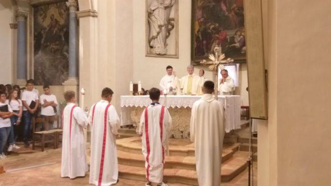 Vescovo Sigismondi consegna chiesa restaurata di San Marco ai fedeli Vescovo Sigismondi consegna chiesa restaurata di San Marco ai fedeli
