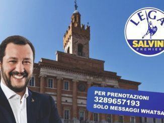 Matteo Salvini torna a Foligno, 11 settembre