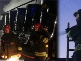 Fiamme divorano semirimorchio, incendio all’alba sulla strada per Macerata