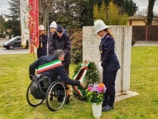 3 febbraio, cerimonia al cimitero centrale di Foligno