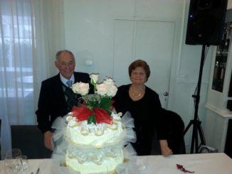 Vittorio e Pierina Costarelli, insieme da 65 anni, grande festa a S. Eraclio