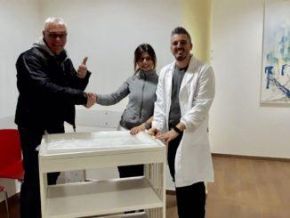 Un fasciatoio per la casa della salute, una donazione dal Terziere Castello