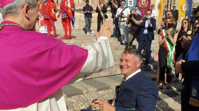 Orvieto, sindaco Zuccarini e il ringraziamento al vescovo Sigismondi