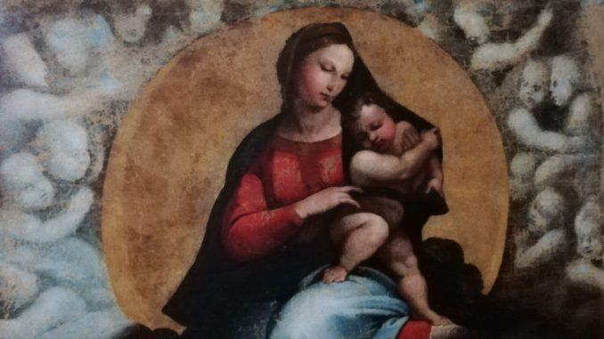 Presentazione restauro copia Madonna di Foligno Presentazione restauro copia Madonna di Foligno