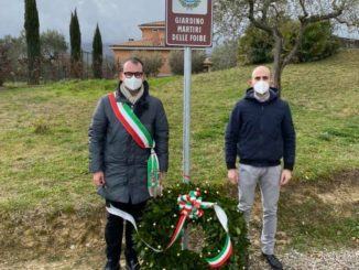 Giano dell’Umbria, Inaugurazione del "Giardino Martiri delle Foibe"