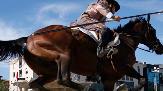 Sabato la Giostra della Sfida della Quintana di Foligno
