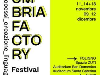 Umbria Factory Festival, progetto dedicato ai linguaggi artistici
