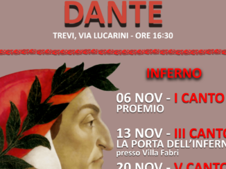 Il Complesso Museale San Francesco di Trevi legge Dante, Inferno. Tutti i sabati di novembre alle ore 16:30