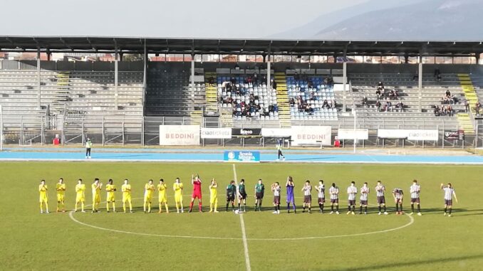 Calcio, Derby tra Foligno-Trestina, finisce 1 a 3
