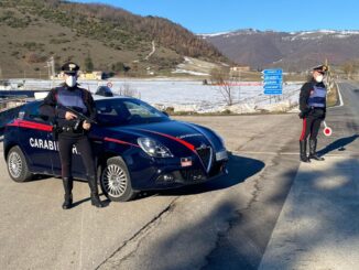 120 i servizi esterni dei Carabinieri di Foligno nell'ultima settimana, al fine di reprimere reati in genere