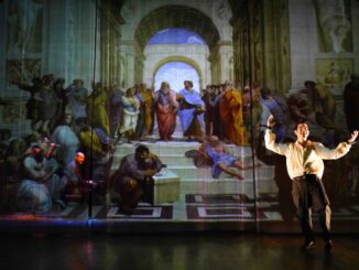 Matthias Martelli porta in scena il suo Raffaello. Il figlio del vento. A Narni, Spoleto e Bevagna dal 9 al 12 marzo.