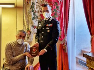 Sindaco Zuccarini incontra comandante compagnia carabinieri Agresti, "segnale della particolare vicinanza al nostro territorio"