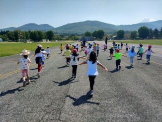 Volare, iniziativa bambini all’aeroporto di Foligno
