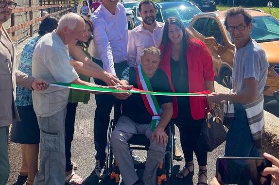 Rasiglia, inaugurato percorso pedonale protetto