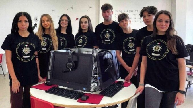 ITE "F.Scarpellini". Inaugurazione dei due laboratori aeronautici