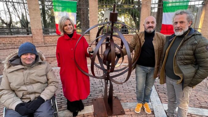 Inaugurato a Foligno il “Largo Barbanera” collocato un astrolabio