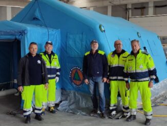 Esercitazione Volontari del Gruppo Comunale di Protezione Civile