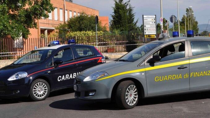 Catturato dopo furto, azione congiunta Carabinieri e Finanza
