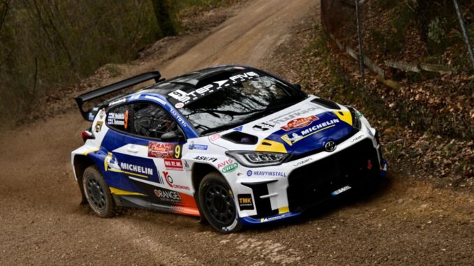 Toyota GR Yaris Rally2, debutto trionfale al Rally di Foligno