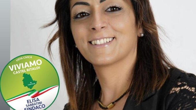 Elisa Sabatini presenta i candidati lista "Viviamo Castel Ritaldi"