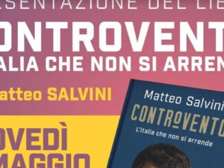 Matteo Salvini a Foligno per Presentare il suo Libro "Controvento"