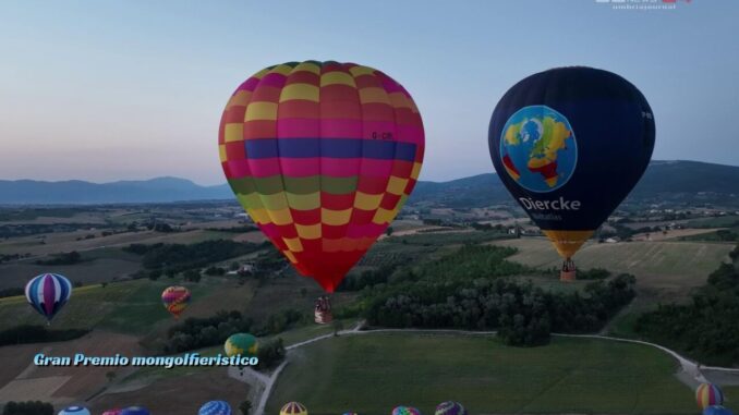 Umbria tra cielo e musica: 57 mongolfiere da 22 Paesi
